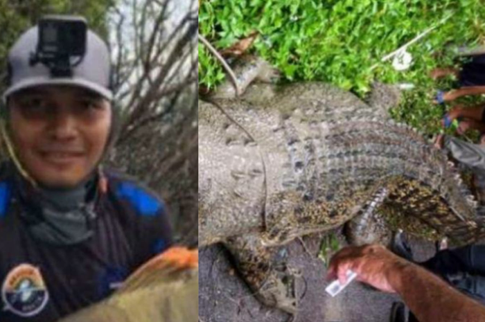 Pria ini jasadnya ditemukan di dalam perut buaya.