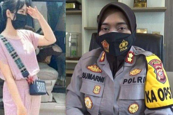 Amalia Mustika Ratu dan Kapolres Subang AKBP Sumarni 