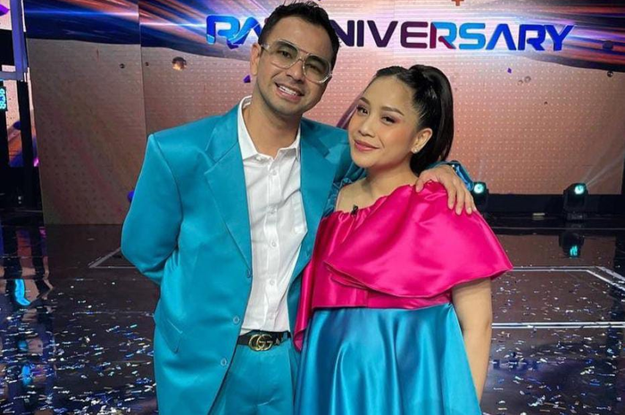 Raffi Ahmad dan Nagita Slavina di acara Ransniversary