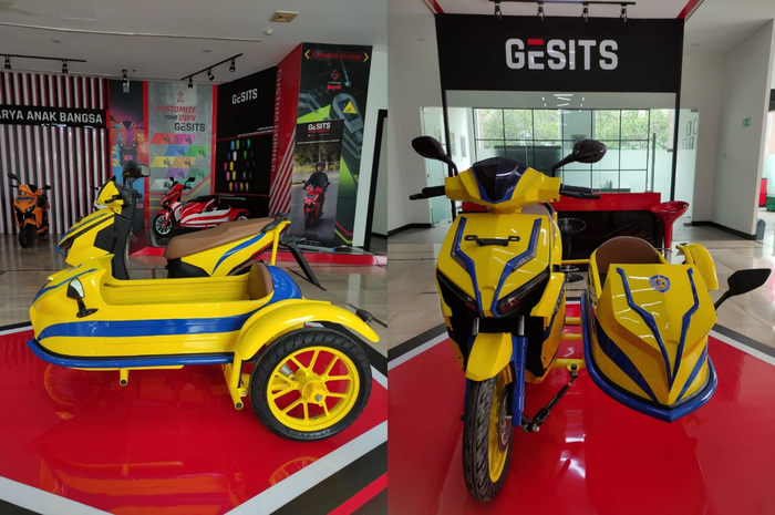 Sespan motor listrik pertama yang akan dipakai riding di Sirkuit Mandalika Indonesia, ternyata kaya gini bro!