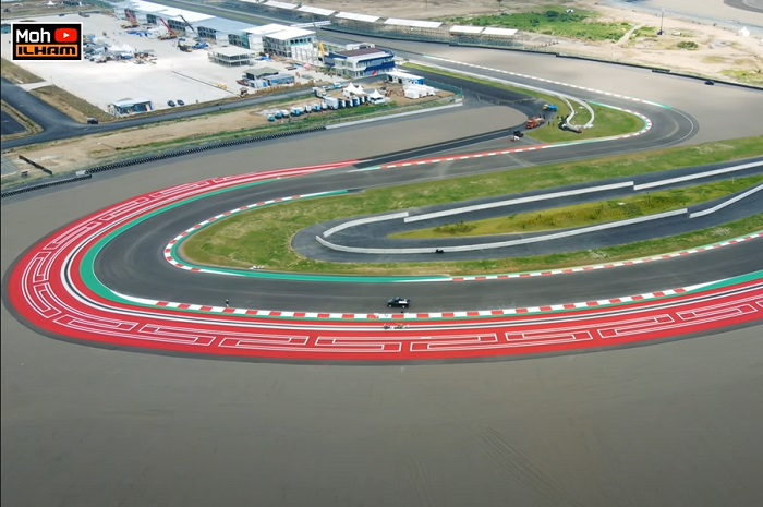 Bikin penasaran, intip sedikit motif batik sirkuit Mandalika, Lombok, NTB menjelang WorldSBK Indonesia 2021.