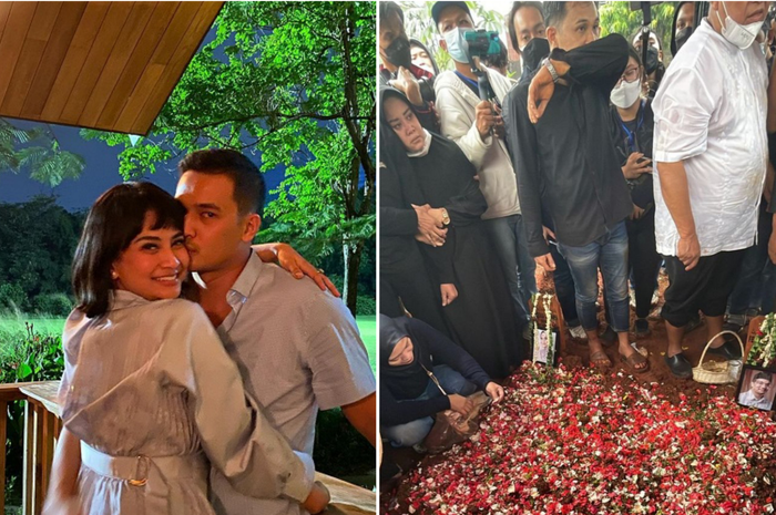 Vanessa Angel dan Bibi Ardiansyah dimakamkan dalam satu liang lahad.