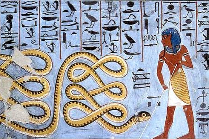 Horus Magic Paintings pada zaman Mesir Kuno.