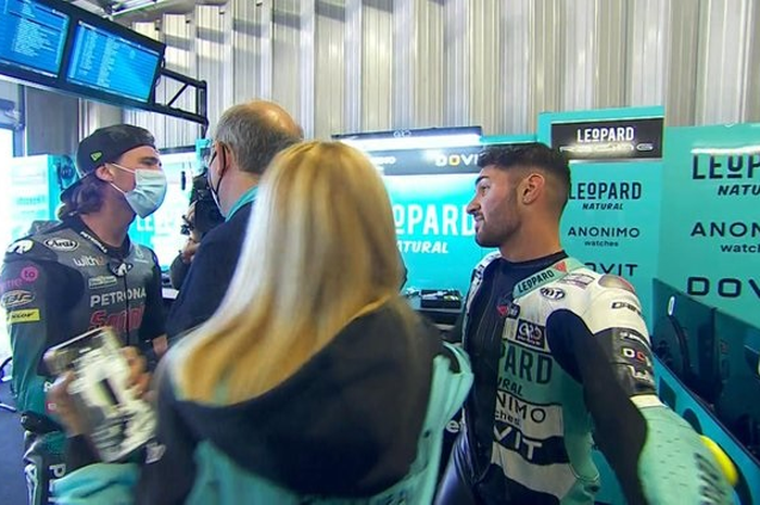 Bikin gagal pembalapnya jadi juara dunia Moto3, Darryn Binder langsung diusir dari paddock tim Leopard Racing.