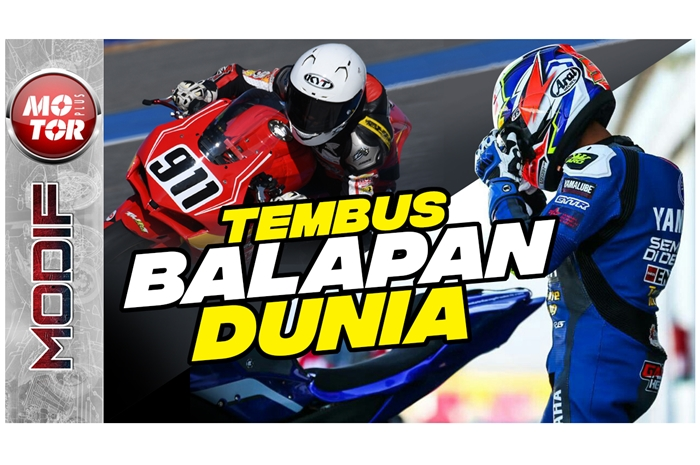 Wearpack merek Indonesia dipakai balapan dunia