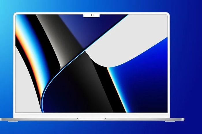 Gambar render Macbook Air 2022