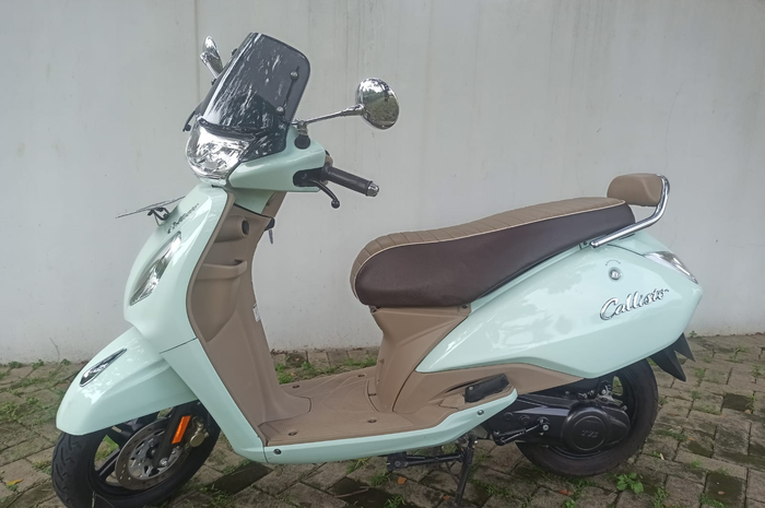 TVS Callisto penantang Honda BeAT