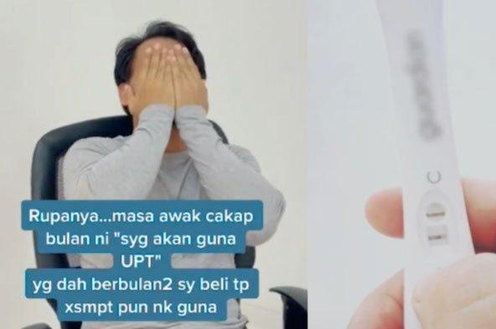 Bahagianya suami setelah 7 tahun menunggu akhirnya sang istri hamil