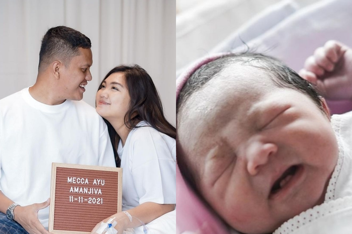 Anak kedua Arief Muhammad dan Tiara Pangestika lahir di tanggal cantik.