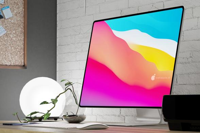 Ilustrasi iMac 2022