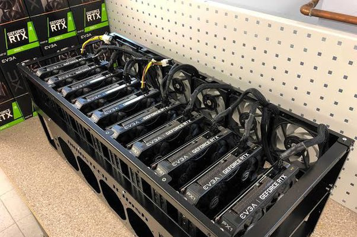 Alat mining crypto yang berasal dari VGA komputer