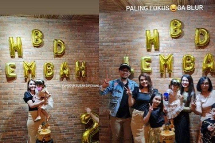 Adik Jan Ethes ulang tahun yang ke-2