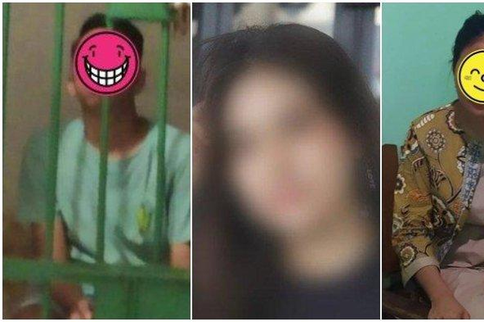 Selebgram Ambon, VWS dan kekasihnya, JP diperiksa polisi karena melakukan tindakan asusila. 