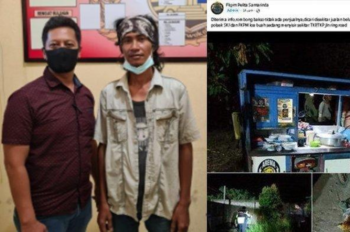 Tukang bakso ini menghilang selama dua hari usai layani pembeli