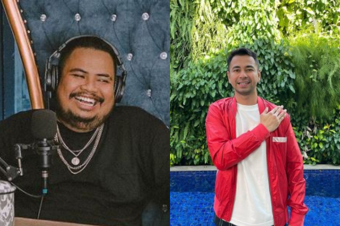 Kolase Foto Rigen dan Raffi Ahmad