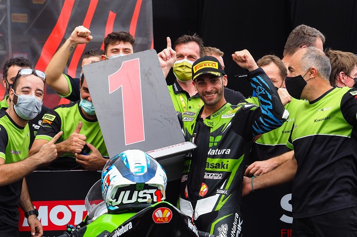 Raffaele De Rosa juara di WSBK Mandalika 2021 kelas WSSP