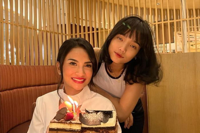 Vanessa Angel di hari ulang tahun sang adik ipar, Fuji.