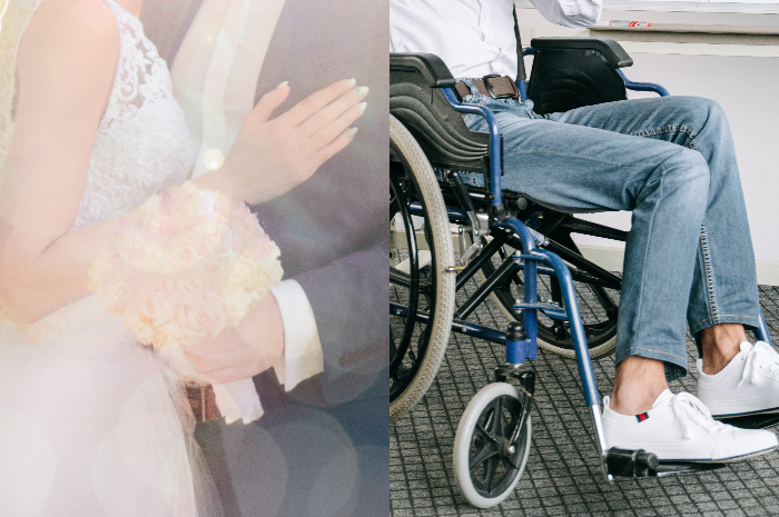Ilsutrasi foto pernikahan dan penyandang disabilitas