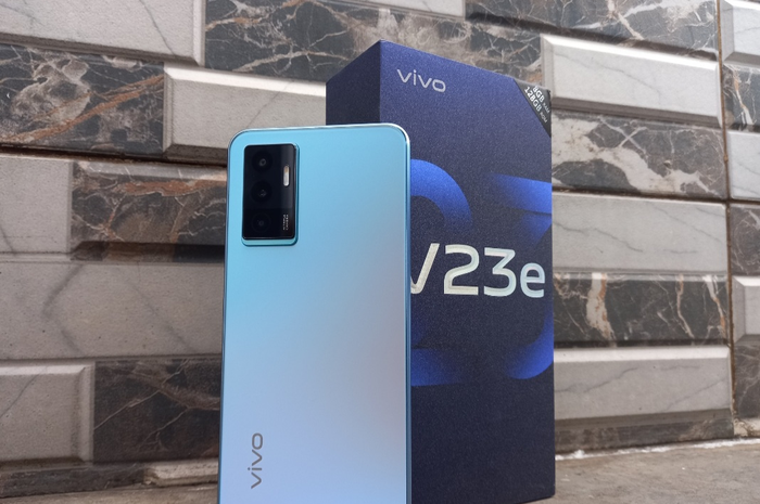 Unboxing vivo V23e varian warna Sunshine Coast.
