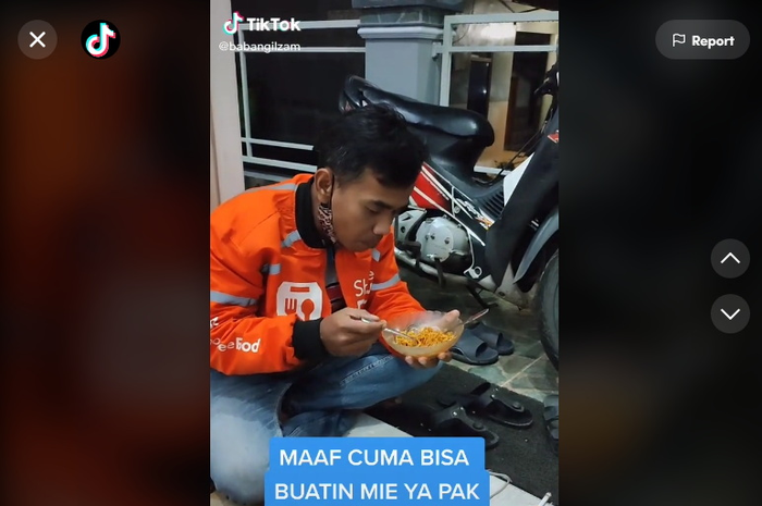 Kisah driver ojol menunggu pelanggan sampai berjam-jam untuk antarkan pesanan makanan