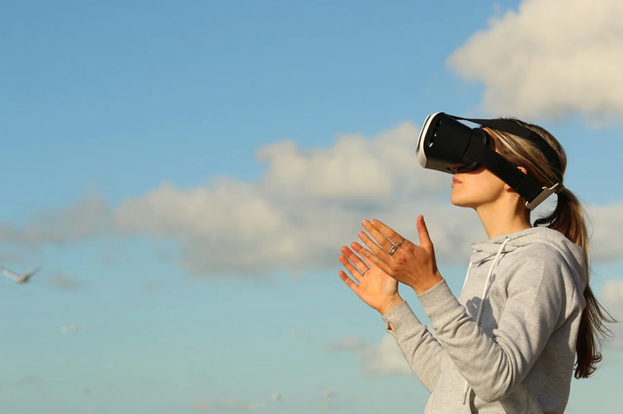 Ilustrasi Headset VR