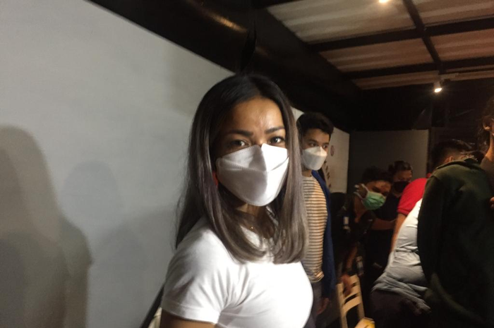 Nirina Zubir saat ditemui Grid.ID di kawasan Petamburan, Jakarta Barat , Jumat (26/11/2021).