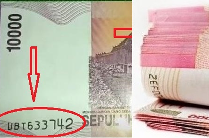 Uang Rp 10 ribu dibayar sampe puluhan juta rupiah
