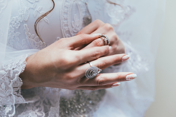 ilustrasi pengantin wanita
