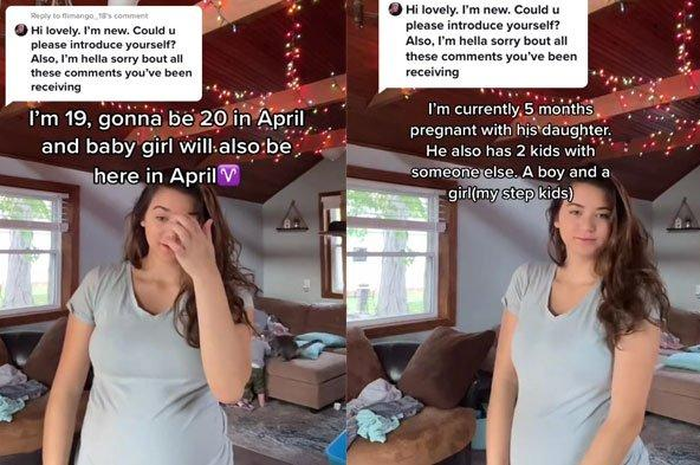 Claire remaja putri yang sudah memiliki 4 anak