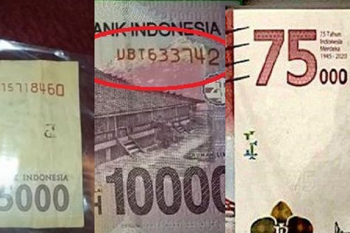 Bikers mendadak kaya kalau punya 3 uang kertas ini, ada ciri khusus dan diburu kolektor uang dengan harga tinggi.