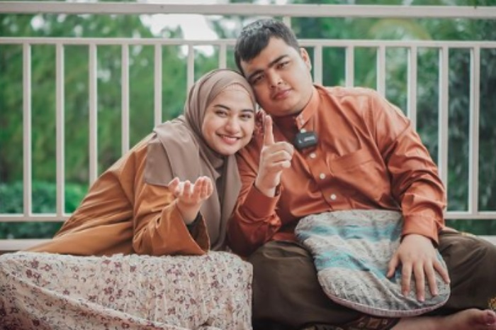 Nadzira Shafa dan Ameer Azzikra. 