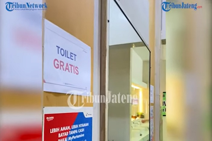  Toilet di SPBU Muri Tegal, Jawa Tengah gratis setelah Menteri BUMN, Erick Thohir marah sampai keluarkan surat khusus.