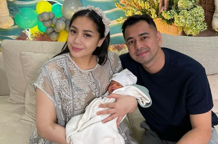 Nagita Slavina, Raffi Ahmad dan Rayyanza Malik Ahmad.