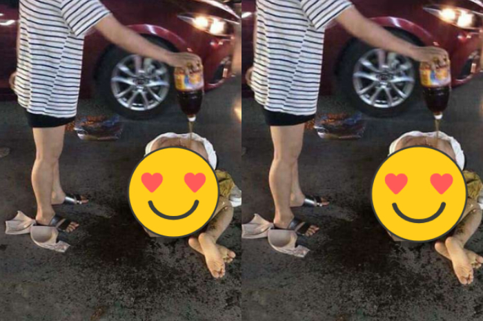 Wanita ini alami luka bakar usai diguyur sambal 