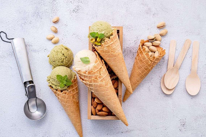 Es krim salah satu zat campuran. Ini jawaban sifat, ciri, dan jenis campuran yang menjadi soal buku tematik kelas 5 SD Tema 9 halaman 107. 