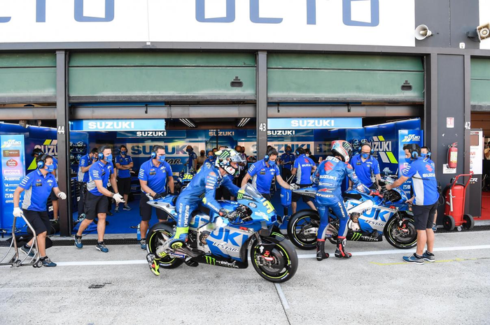 Menjelang tes MotoGP Indonesia 2022 di sirkuit Mandalika, Lombok, NTB, pabrikan Suzuki melirik manajer tim WorldSBK?