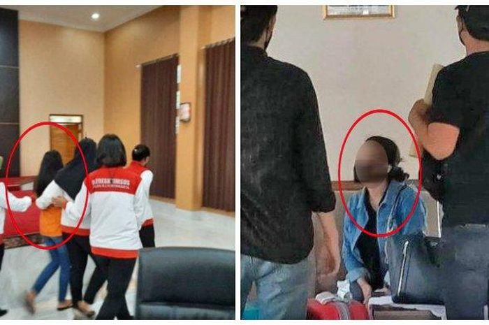 Siskaeee ditangkap polisi.