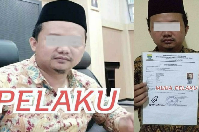 Foto ustaz pesantren di Bandung yang memperkosa 12 santriwati disebarkan. Netizen semakin geram saat mendapatkan fakta ini.