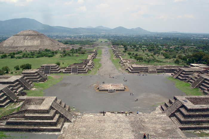 Teotihuacan, situs Meksiko Kuno dengan sungai merkuri cair yang misteri.