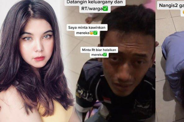 Suami dan pelakor menangis, minta maaf dan tak mau dinikahkan