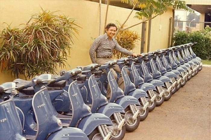 Mengintip sejarah PT Danmotors Vespa Indonesia, pabrik Vespa pertama yang resmi berdiri di Indonesia.