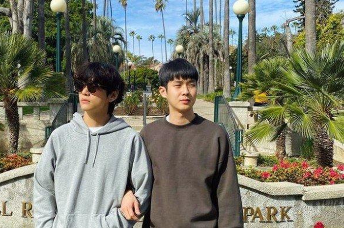 V BTS dan Choi Woo Shik
