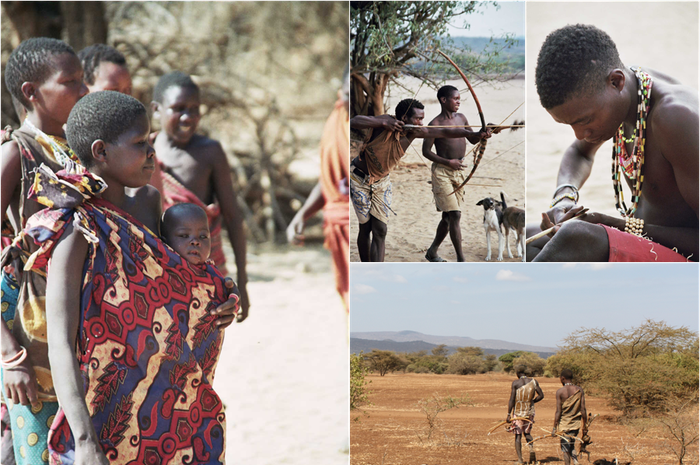 Kehidupan suku Hadza di Tanzania, Afrika.