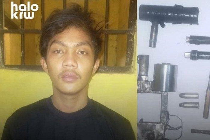 Niatnya mau merayakan malam tahun baru 2022 pakai motor keren, seorang ABG malah kena ciduk oleh Polisi.