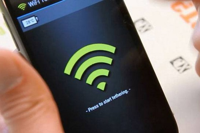 Ilustrasi Wifi Tethering