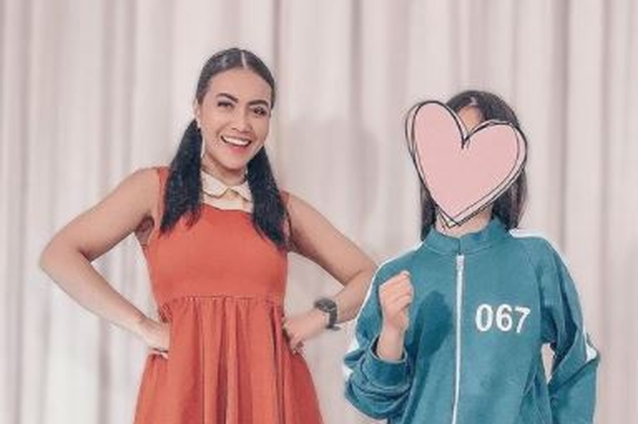 Denada dan putrinya, Aisha Aurum