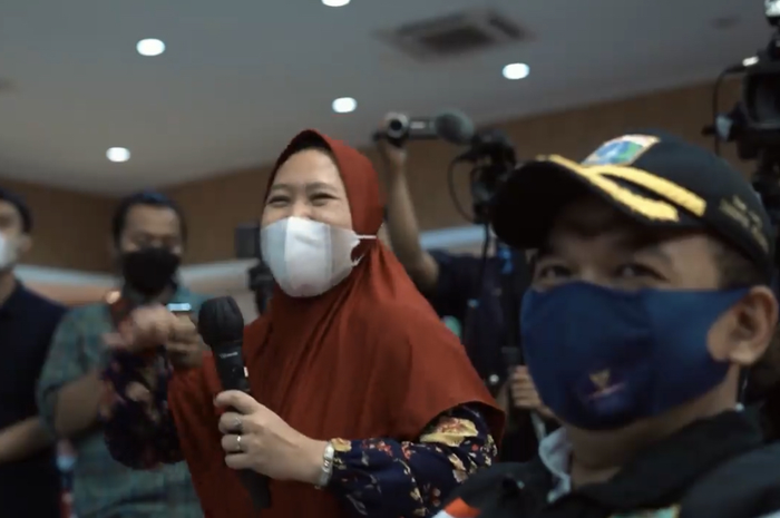 Foto tampang warga Tanah Abang berasal dari tangkapan layar video usulannya diunggah akun Instagram milik Kapolda Metro Jaya. 