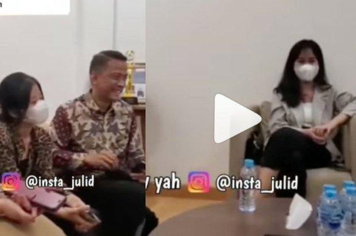 Mayang duduk berjauhan dengan keluarga Doddy disorot