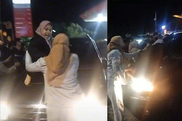 Satu video viral di media sosial memperlihatkan aksi heroik anak hadang mobil ayahnya di tengah jalan, ternyata tepergok selingkuh. 