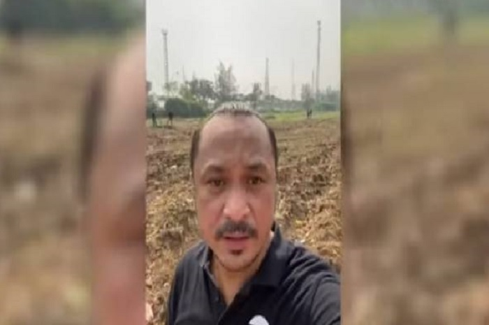 Giring Ganesha saat cek lokasi Sirkuit Formula E di Ancol.